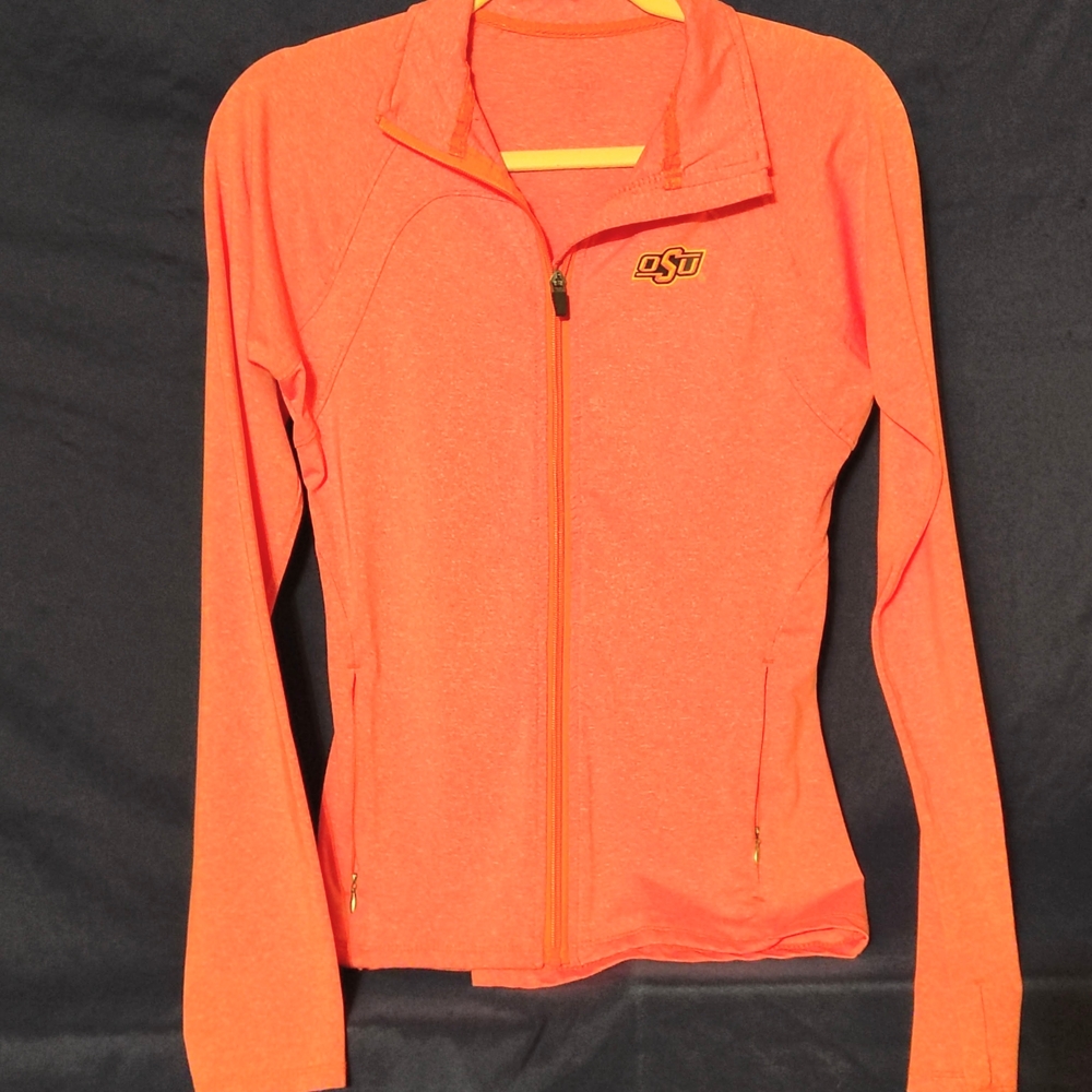 OSU Orange Zip-Up Jacket